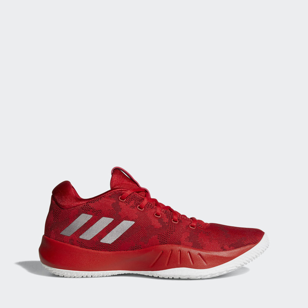 Adidas Nxt Lvl Spd Vi - παπουτσια μπασκετ ανδρικα - Βαθυ Κοκκινα/Ασπρα/Ασημι Μεταλλικός,Μέγεθος: EU